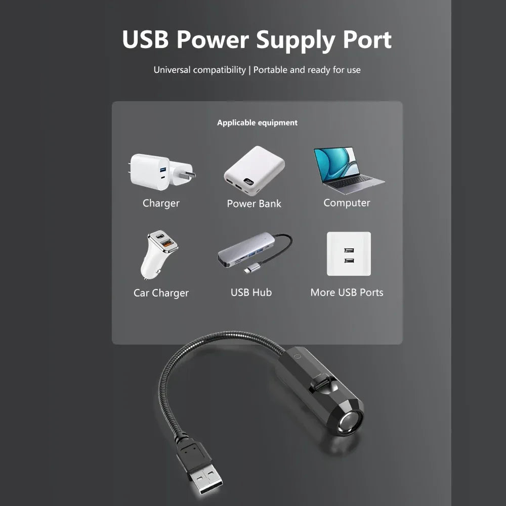 USB-LED Projektorlampe Meeres-Motive – Nachtlicht Geschenkidee - FUXLShop