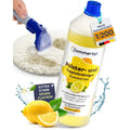 Sommerthal teppichreiniger konzentrat 1l transparentflasche blauem deckel lemon duft online bestellen geschenkideen