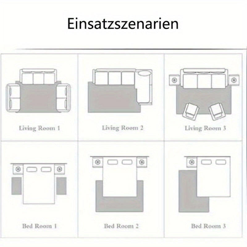 Grauer Farbverlauf Teppich – Tie Dye Matte für Wohnzimmer, Schlafzimmer, Büro & Bettseite – Geschenkidee & Deko (40x60cm–200x300cm)