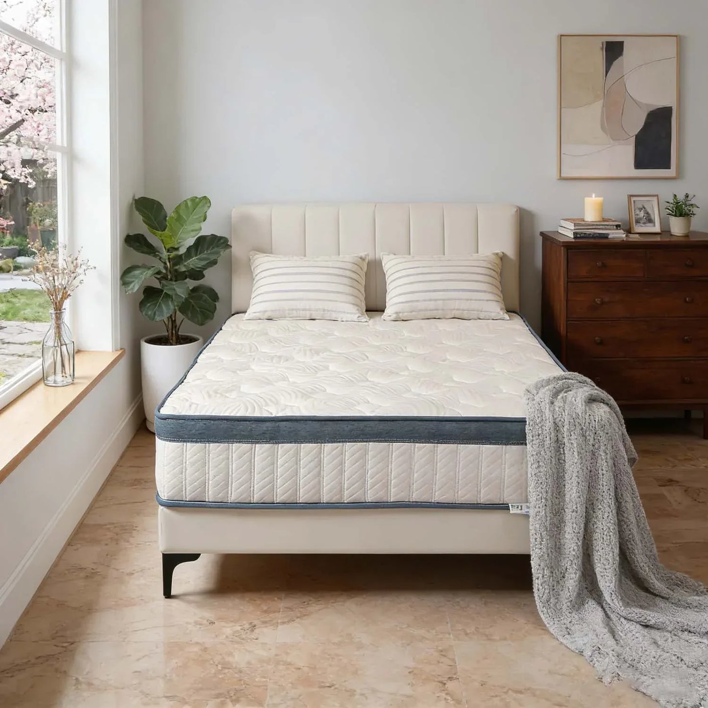 7-Zonen Taschenfederkern-Matratze mit Memory Foam H3 160x200x22cm - FUXLShop