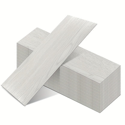 Vinyl Bodenbelag Selbstklebend 50 Stück - Wasserfeste Bodenfliesen Peel & Stick für Küche, Bad & Wohnzimmer