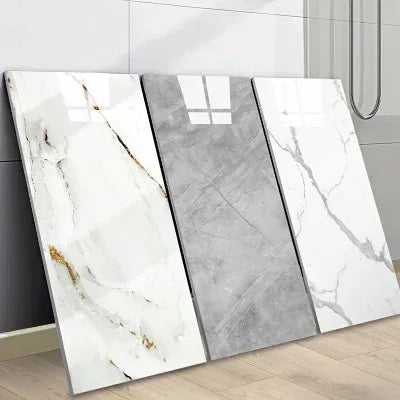3D Wandpaneele Marmor-Optik selbstklebend 60x30 cm – Schaumstoff, für Bad, Küche & Wohnzimmer - FUXLShop