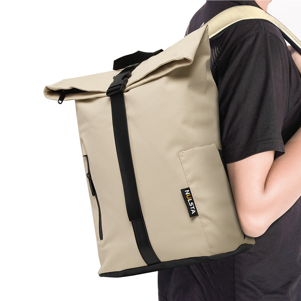 Leichter Reiserucksack 20–25L – Diebstahlsicher, Canvas, 6 Farben, Schule & Alltag