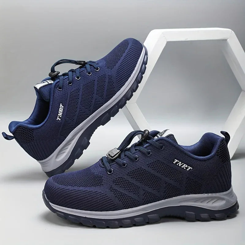 Baskets légères et respirantes pour hommes - Chaussures sportives et décontractées à semelle souple