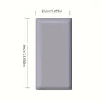 3D Wandpaneele Kunstleder 10er-Pack 23x50 cm – Selbstklebend, gepolstert, für Kopfteil & Wandschutz - FUXLShop