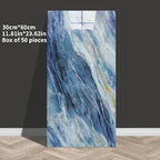 3D Wandpaneele Marmor-Optik selbstklebend 60x30 cm – Schaumstoff, für Bad, Küche & Wohnzimmer - FUXLShop
