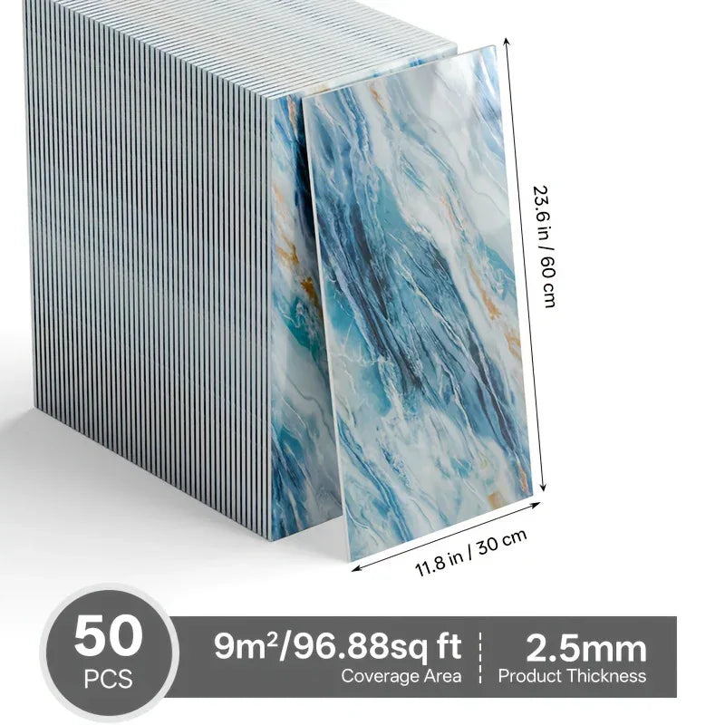 3D Wandfliesen Selbstklebend - Abziehen & Aufkleben Mosaik Wandpaneele - FUXLShop