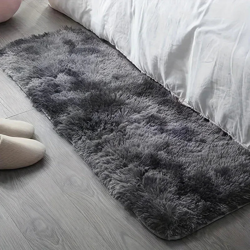 Plüsch Teppich Tie-Dye – Weiche rutschfeste Bettvorleger für Wohnzimmer & Schlafzimmer - FUXLShop