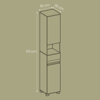 Badezimmerschrank mit Schublade