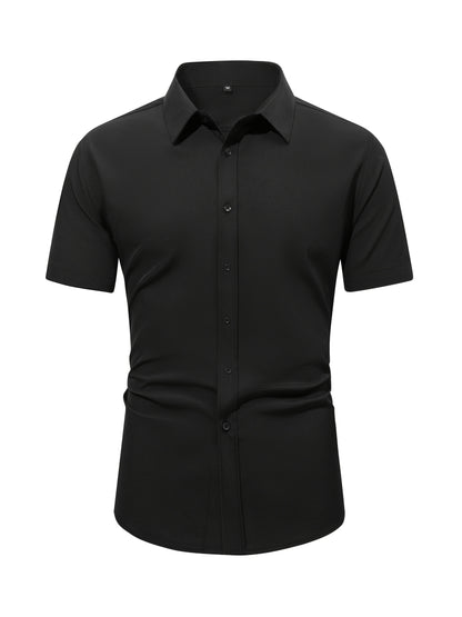 Herren Sommerhemden 3er-Set  Ice-Silk-Stoff atmungsaktiv