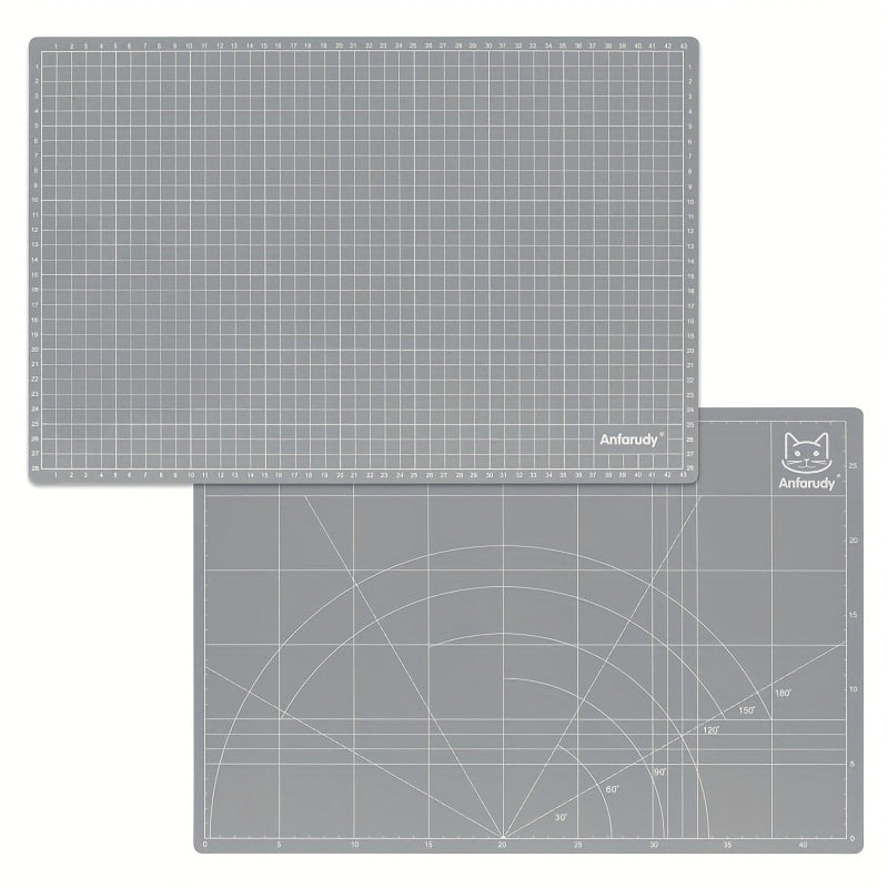 Schneidmatte A3 selbstheilend Sakura   Grau rutschfest PVC