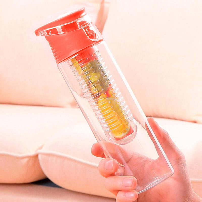 RETOO Infuser Bottle – 700 ml BPA-freie Trinkflasche mit Fruchteinsatz, Tritan, auslaufsicher, ideal für Arbeit, Schule, Reisen & Sport