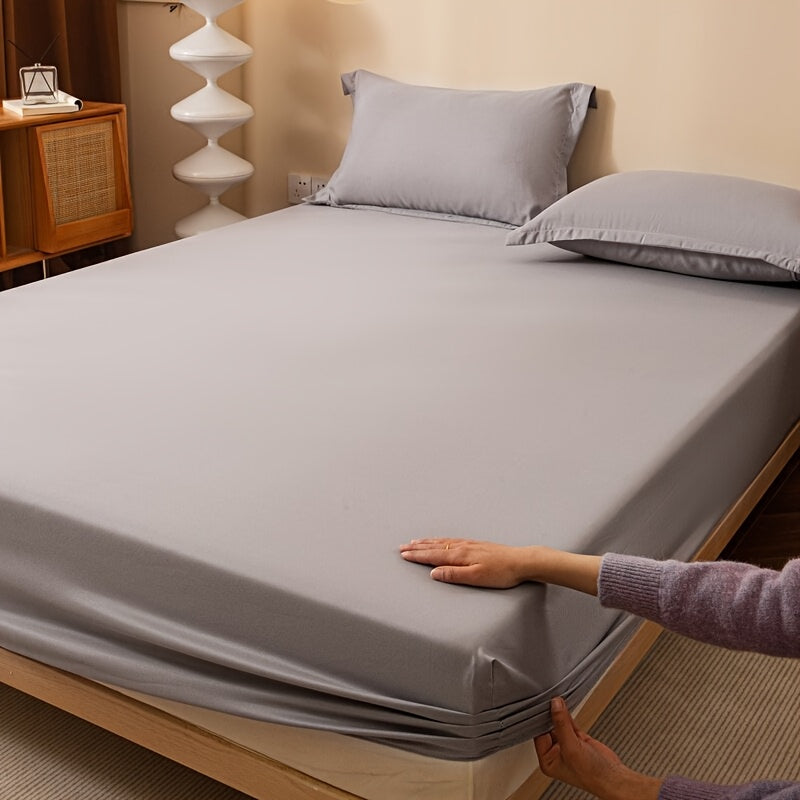 Weiches Bettlaken aus 100 % Polyester – Sanded Finish, gewebt, maschinenwaschbar, ≤29cm Höhe – Uni-Farbe, aktiver Druck – Komfort für jede Saison