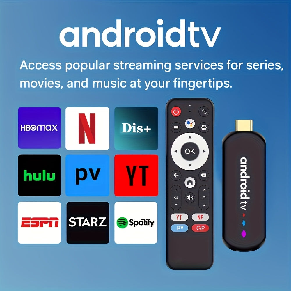 Smart TV Stick S905L3 mit Android 14, 8K Decoding, WiFi 6 und Google Assistant
