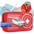 KFZ Verbandkasten Standard 2024 DIN 13164 rot kompakt