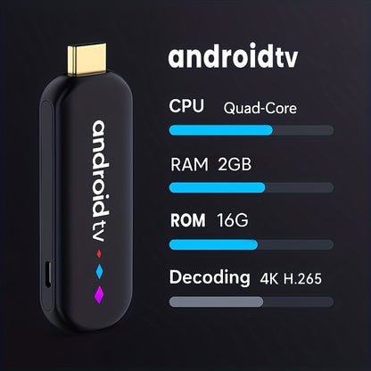 Smart TV Stick S905L3 mit Android 14, 8K Decoding, WiFi 6 und Google Assistant