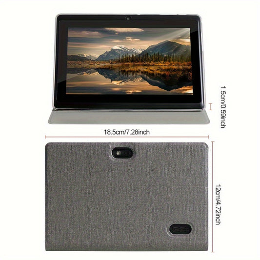 7" Android 14 Tablet mit 4GB RAM, 32GB Speicher, Quad-Core, 3500mAh Akku, IPS Display, Kamera, WLAN – Ideal für Arbeit, Freizeit & unterwegs