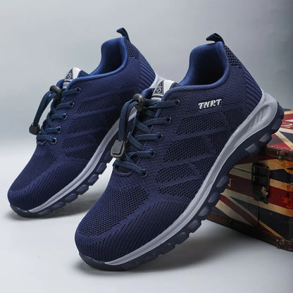 Baskets légères et respirantes pour hommes - Chaussures sportives et décontractées à semelle souple