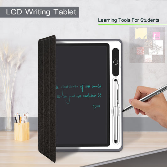 INNoreBoard 9,3" Elektronisches Whiteboard – tragbar mit kapazitivem Stift & Ein-Knopf-Löschung – faltbares Case, 36V Akku – Schwarz für Büro & Schule
