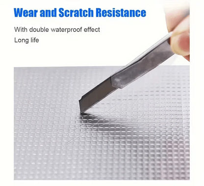 Aluminium Klebeband 10m x 5cm - Hitzebeständig & Wasserdicht - Alu-Reparaturband für Rohre Dächer & Leckagen - FUXLShop