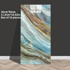 3D Wandpaneele Marmor-Optik selbstklebend 60x30 cm – Schaumstoff, für Bad, Küche & Wohnzimmer - FUXLShop