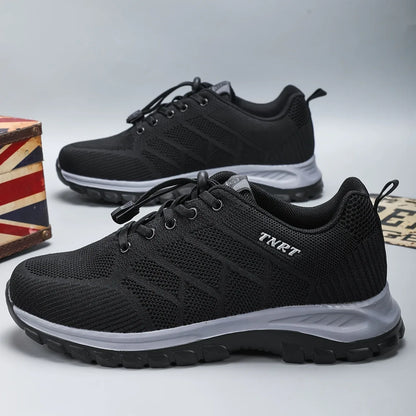 Baskets légères et respirantes pour hommes - Chaussures sportives et décontractées à semelle souple