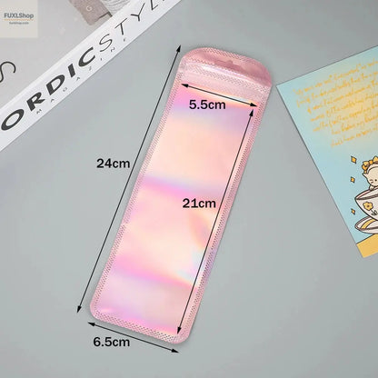 50 Stück lange holografische Verpackungsbeutel mit Druckverschluss,  für Party, Gastgeschenk, Schmuck-Display-Versorgung - FUXL-Shopify 