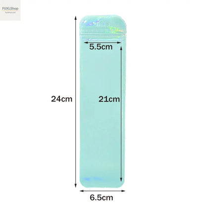 50 Stück lange holografische Verpackungsbeutel mit Druckverschluss,  für Party, Gastgeschenk, Schmuck-Display-Versorgung - FUXL-Shopify 
