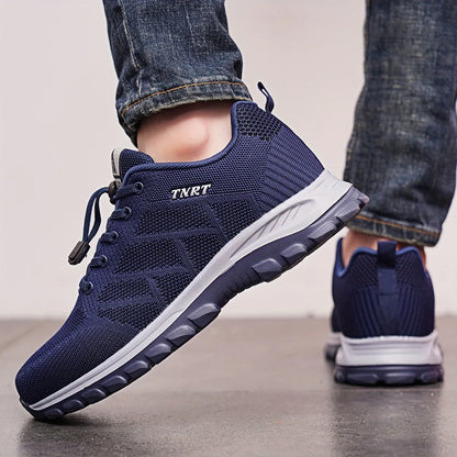 Baskets légères et respirantes pour hommes - Chaussures sportives et décontractées à semelle souple
