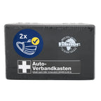 Schwarze rechteckige box mit zwei filmer auto-verbandkästen din 13164 erste-hilfe-set fürs auto online bestellen günstig