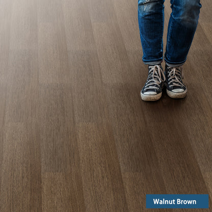 Vinyl Bodenbelag Selbstklebend 50 Stück - Wasserfeste Bodenfliesen Peel & Stick für Küche, Bad & Wohnzimmer