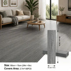 Selbstklebende pvc-vinyl-dielen in grau mit holzoptik 15x60 cm zur einfachen renovierung online bestellen ideal als geschenkideen