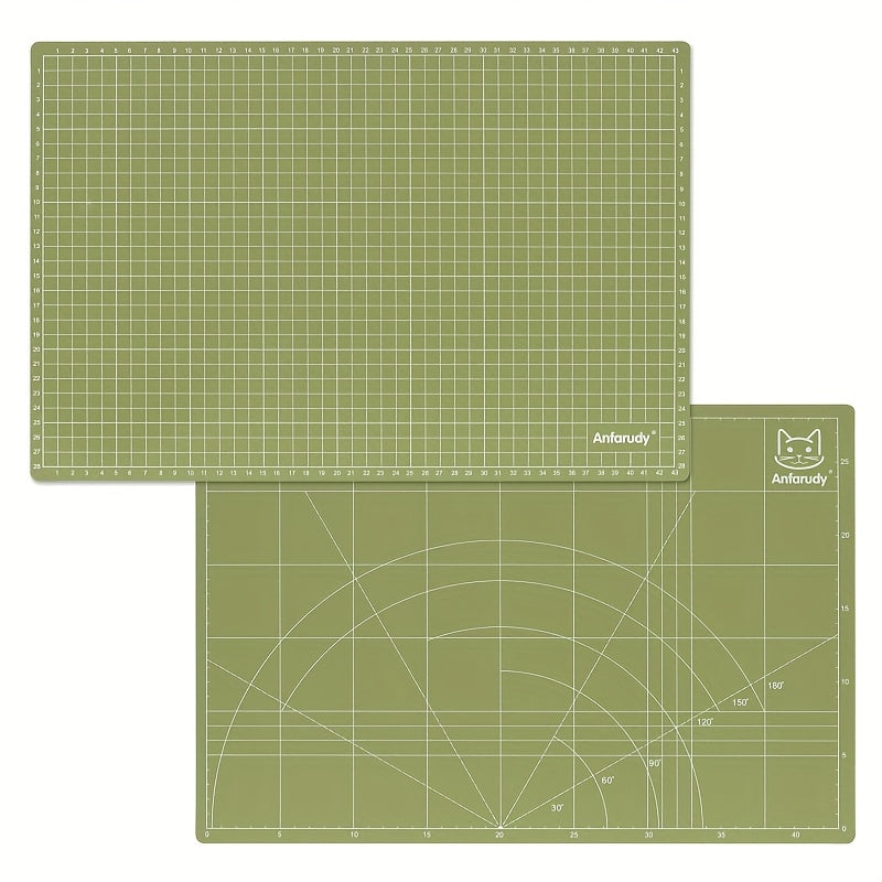 Schneidmatte A3 selbstheilend Sakura  Avocado Green rutschfest PVC