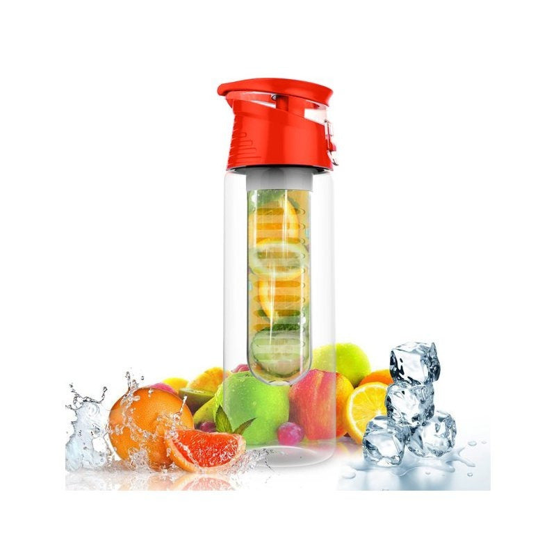 RETOO Infuser Bottle – 700 ml BPA-freie Trinkflasche mit Fruchteinsatz, Tritan, auslaufsicher, ideal für Arbeit, Schule, Reisen & Sport