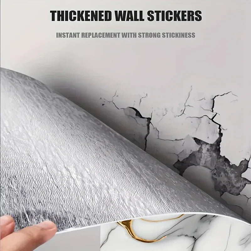 Marmor Wandfliesen Aufkleber 52/104 Stück - Selbstklebend Wasserfest - FUXLShop
