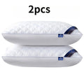  2pcs Luxury Hotel Bedding Pillows, Neck Pillows,, Comfortable Relax, Deep Sleep Pillows, Suitable for 4 Seasons: Spring, Summer, Autumn Winter – FUXLShop