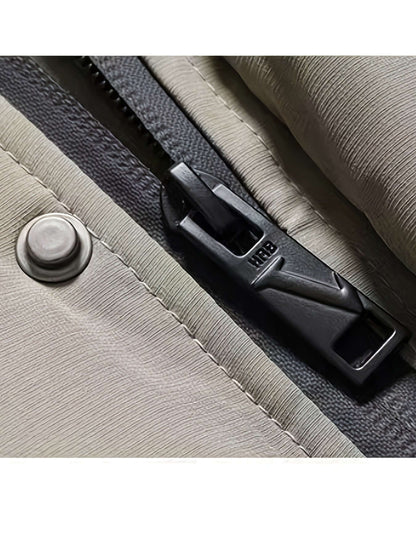 Herren Winterjacke mit Kapuze – winddicht, leicht und ideal für Outdoor-Aktivitäten. – hochwertig verarbeitet