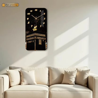 Moderne Wanduhr im islamischen Design – stilvoll, geräuschlos - FUXLShop