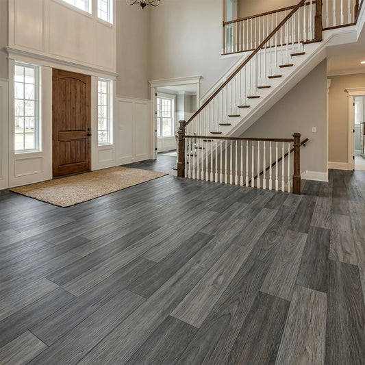 Vinyl-Bodenbelag Selbstklebend 36er-Set – 3D Holzoptik, 5 m² – LILIIN