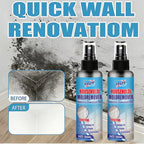 Zwei identische blaue sprayflaschen yylfd multifunktionaler wandreiniger 100ml gegen schimmel und verfärbungen