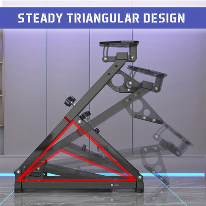 Racing Simulator Ständer – Dreiecksstruktur für Logitech & Thrustmaster – PS4, PS5, Xbox, PC - FUXLShop