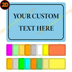 Personalisiertes 2D-Wandschild aus Aluminium – Rostfrei, Individuell Bedruckt, 20x30 cm