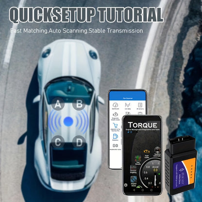 Wireless OBD2 Scanner für Fahrzeugdiagnose