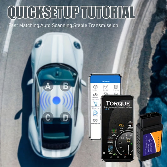 Wireless OBD2 Scanner für Fahrzeugdiagnose