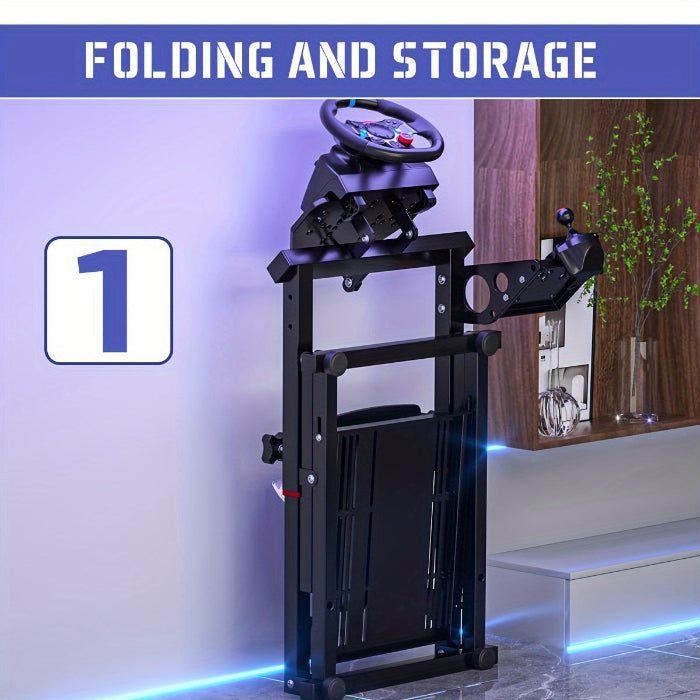 Racing Simulator Ständer – Dreiecksstruktur für Logitech & Thrustmaster – PS4, PS5, Xbox, PC - FUXLShop