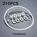 Anpassbare PVC-Sticker Set (140/210/350 Stück) – 3,5cm Hochwertige Aufkleber für Party, Geschenke & Business - FUXLShop