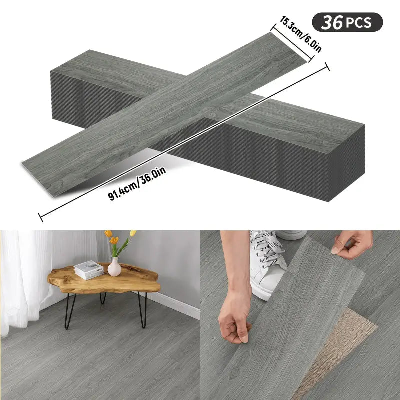 36 tlg selbstklebende vinyl bodenplatten in holzoptik grau pvc 1,2 mm 5,03 m² online bestellen als geschenkideen
