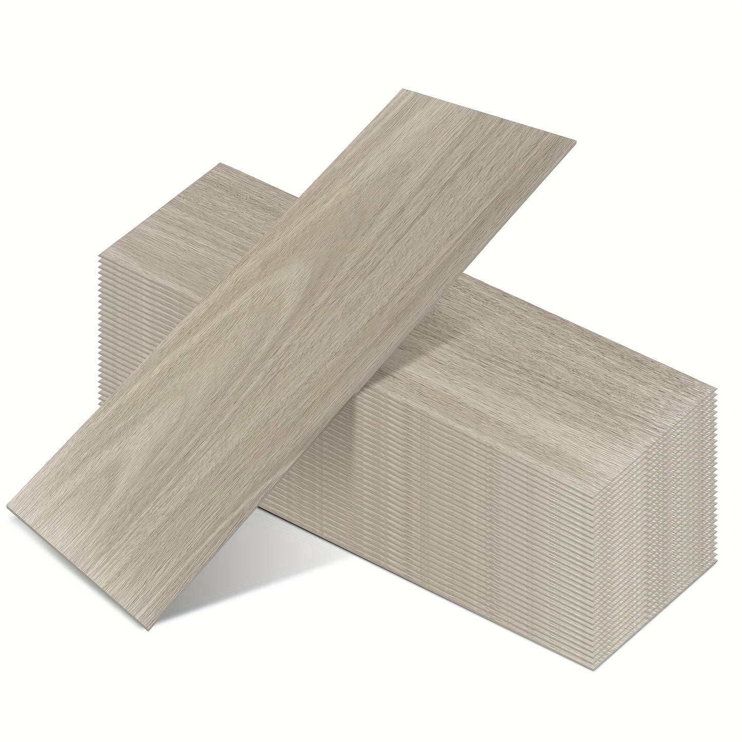 Vinyl Bodenbelag Selbstklebend 50 Stück - Wasserfeste Bodenfliesen Peel & Stick für Küche, Bad & Wohnzimmer