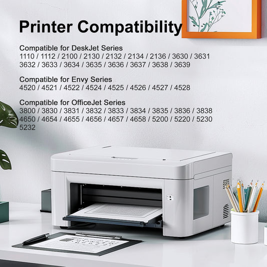 2er-Pack 302XL Druckerpatronen Schwarz – kompatibel mit HP 302/302XL, Envy, OfficeJet & DeskJet Serien – Nachfüllbar, hohe Reichweite, zuverlässig