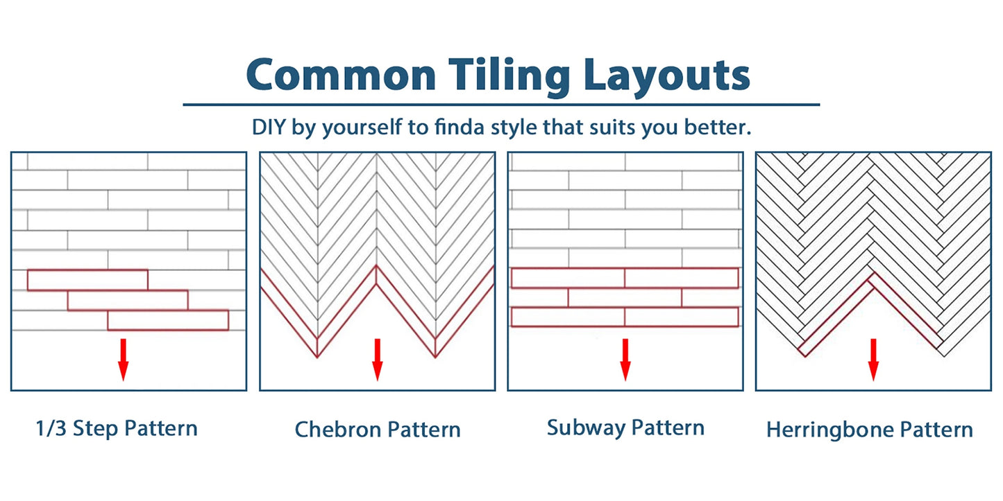 Vinyl Bodenbelag Selbstklebend 50 Stück - Wasserfeste Bodenfliesen Peel & Stick für Küche, Bad & Wohnzimmer